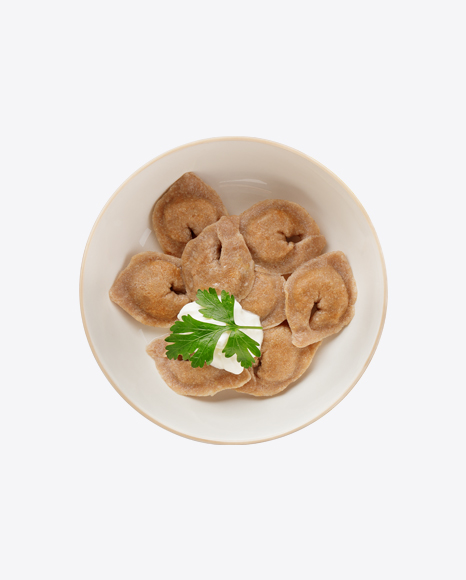 Whole-Wheat Flour Pelmeni w/ Sour Cream