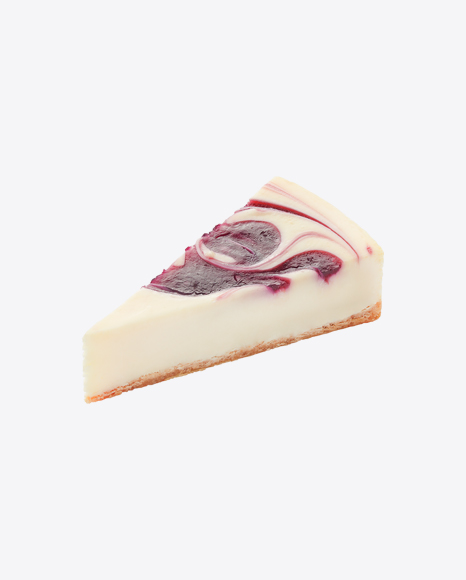 Cheesecake Slice w/ Jam