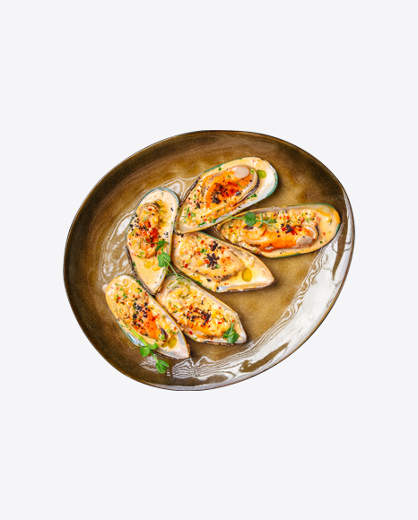 Stuffed Mussels Appetizer