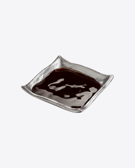 Soy Sauce in Dip-Bowl PNG