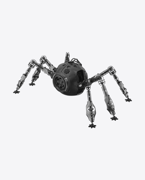 Spider Robot PNG