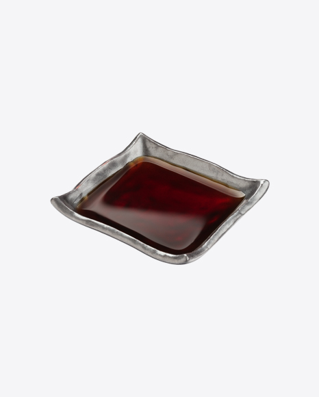 Soy Sauce in Dip-Bowl PNG