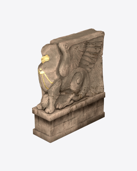 Griffon Statue PNG