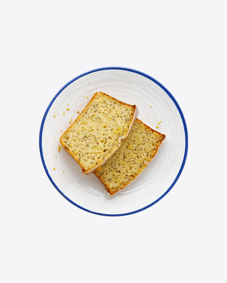 Lemon Poppy Seed Cake Slices