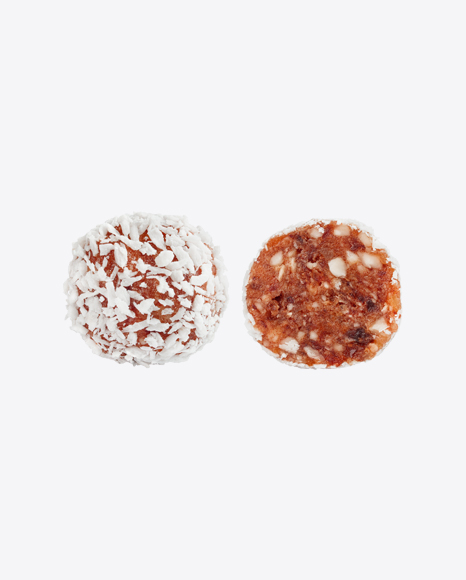 Natural Coconut Candy Balls PNG