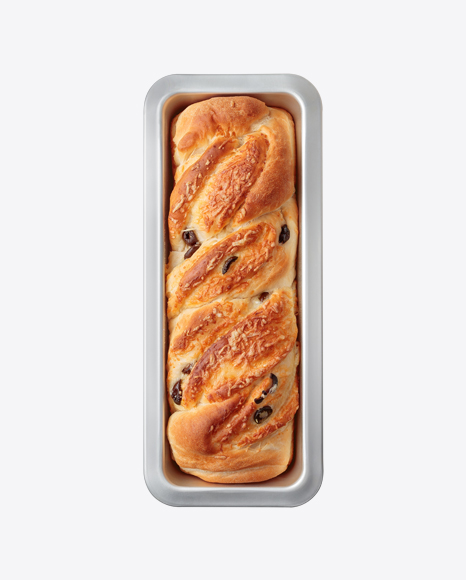 Bread w/ Olives in Form PNG