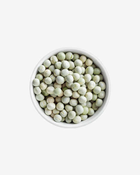 Green Peas in Bowl PNG