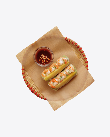 Spring Rolls w/ Shrimps