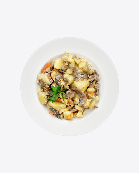 Potato Stew w/ Mushrooms