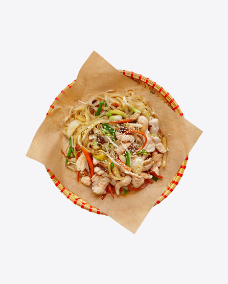 Udon w/ Chicken & Vegetables