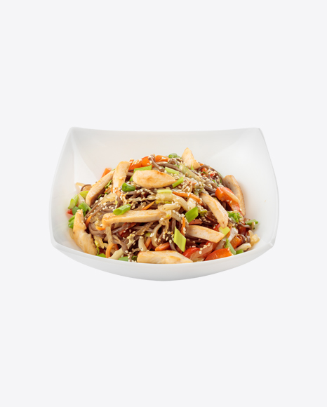 Soba Noodles w/ Chicken