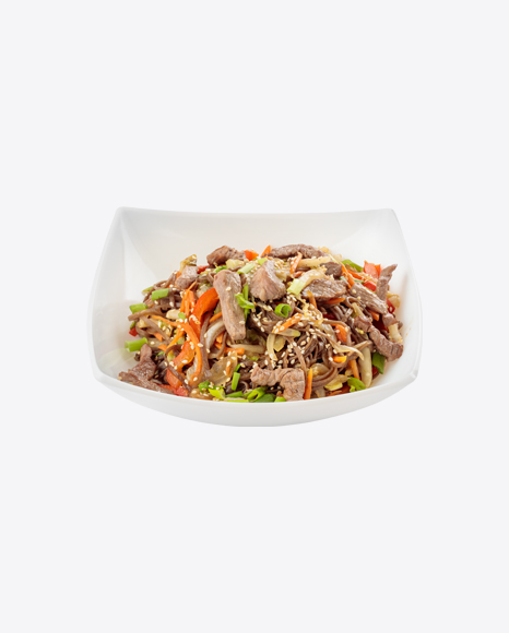 Soba Noodles w/ Pork