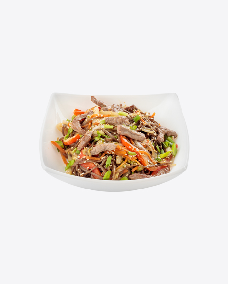 Soba Noodles w/ Beef