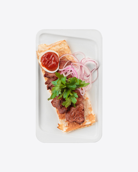 Beef Shashlik w/ Tomato Sauce