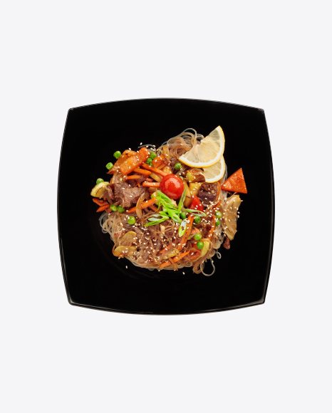 Cellophane noodles w/ Beef & Vegetables
