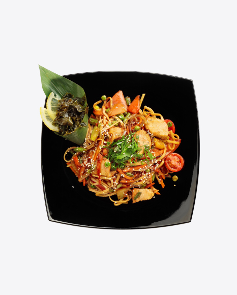 Udon w/ Chicken & Vegetables