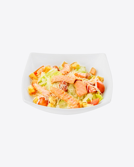 Caesar Salad w/ Salmon