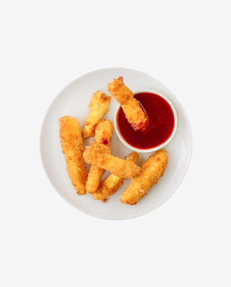 Fried Cheese w/ Berry Sauce