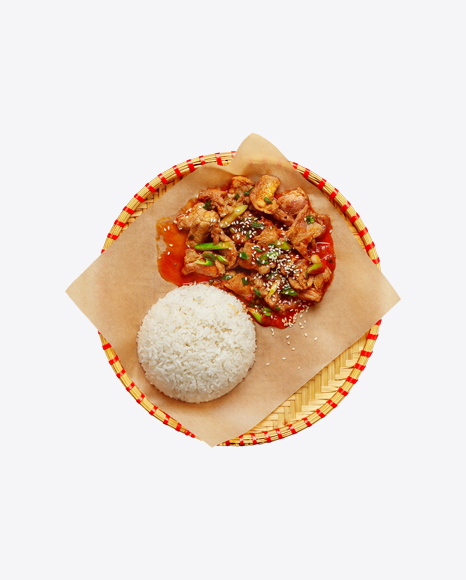 Pork in Tomato Sauce w/ Rice