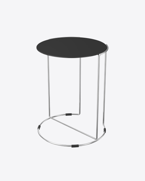 Modern Black Chair PNG