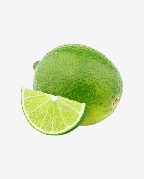 Lime with Slice PNG