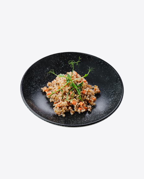 Buckwheat w/ Carrot Slices