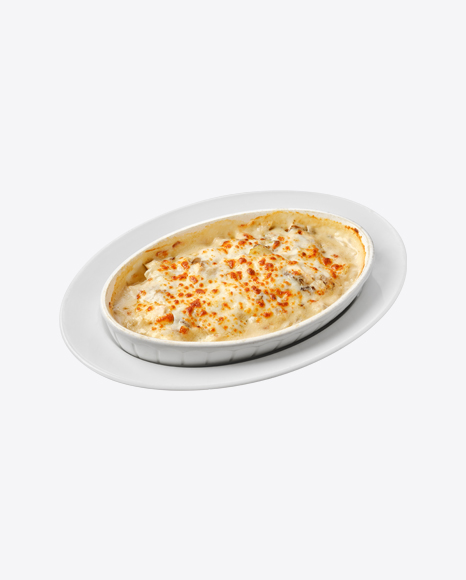 Baked Potato & Hamboletus w/ Cheese and Bacon