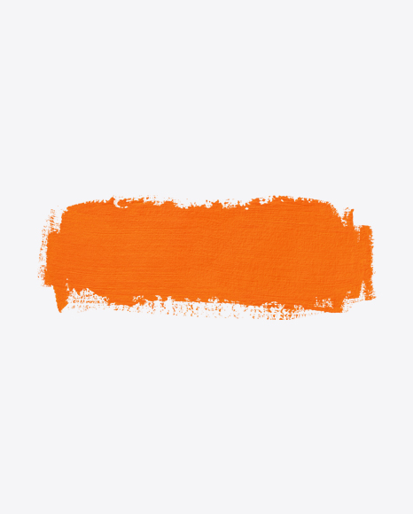Block of Orange Paint PNG