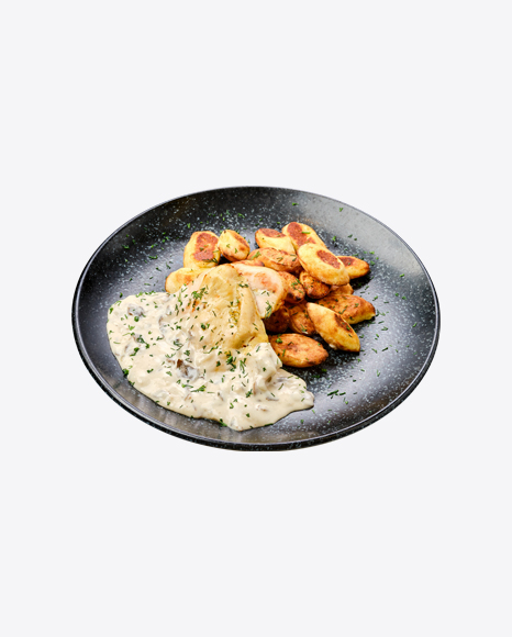 Chicken Fillet w/ Gnocchi & Mushroom Sauce