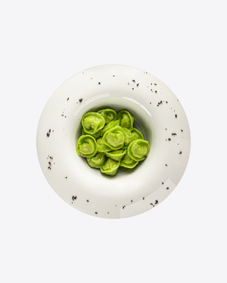 Green Pelmeni Dumplings