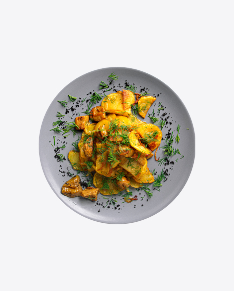 Roasted Potato with Mushrooms