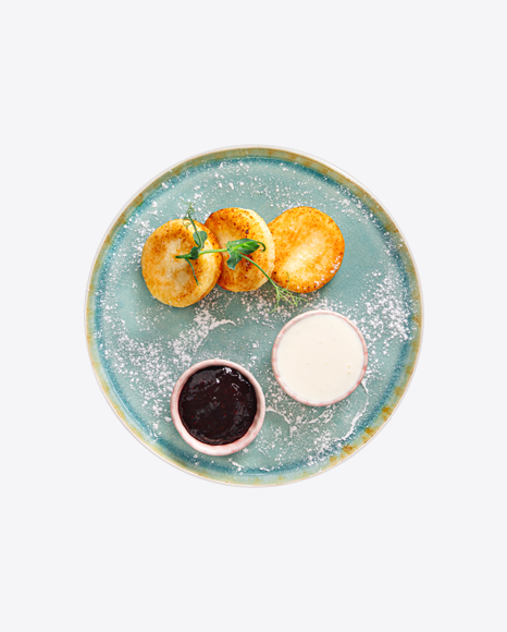 Cottage Cheese Pancakes Syrniki