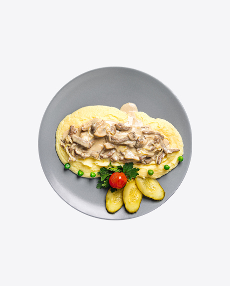 Beef Stroganoff w/ Mashed Potatoes