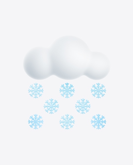 Weather Icon - Snowfall