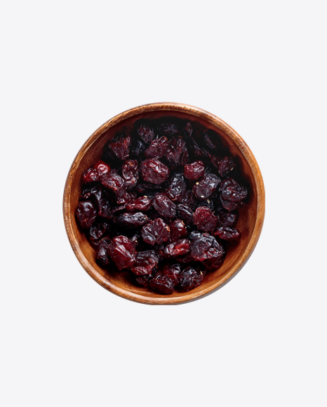 Dried Cranberry in Bowl