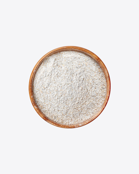 Rye Flour in Bowl