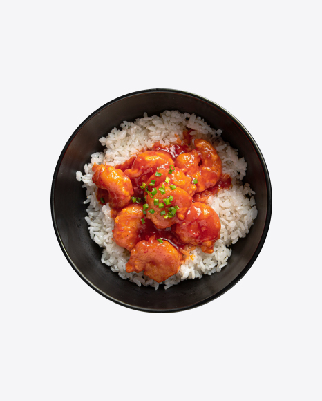 Asian Rice w/ Shrimps