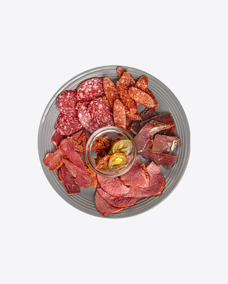 Sliced Meat Appetizer Platter