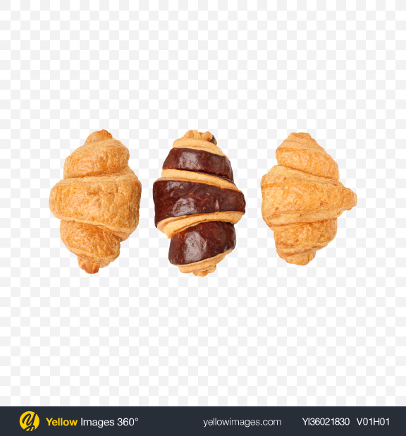 Download Croissants Set Transparent PNG on YELLOW Images