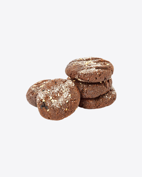 Chocolate Cookies Set PNG