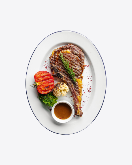 Grilled Steak w/ Vegetables