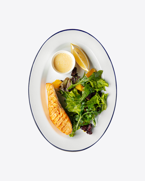 Grilled Salmon Steak