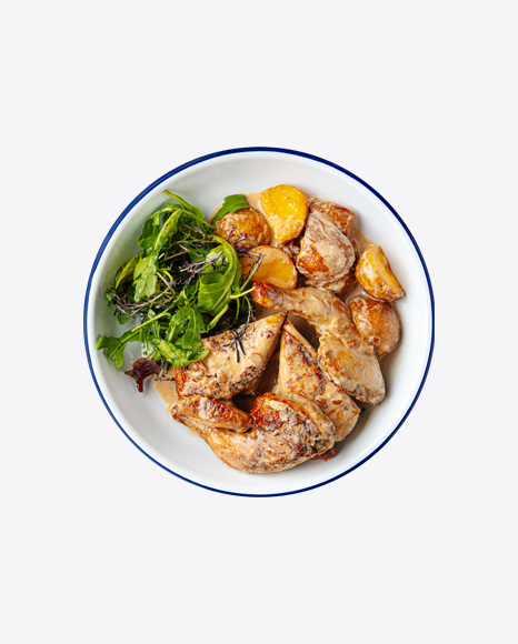 Cooked Chicken w/ Potato