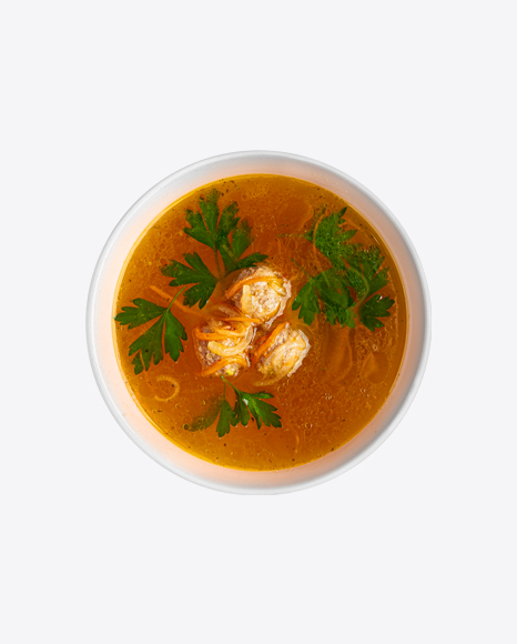 Soup with Meat Balls