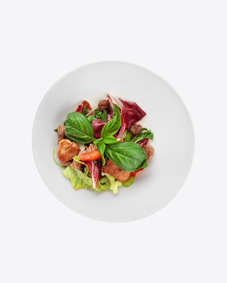 Green Salad w/ Roasted Chicken