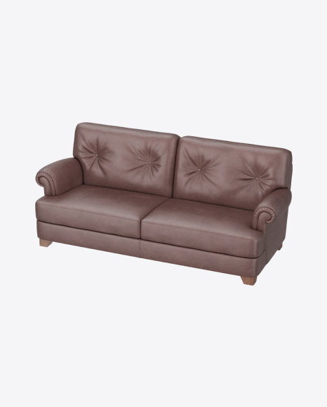 Leather Sofa PNG