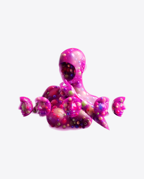 Abstract Bust