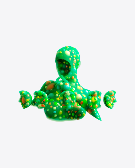 Abstract Bust