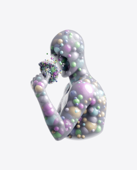 Abstract Bust