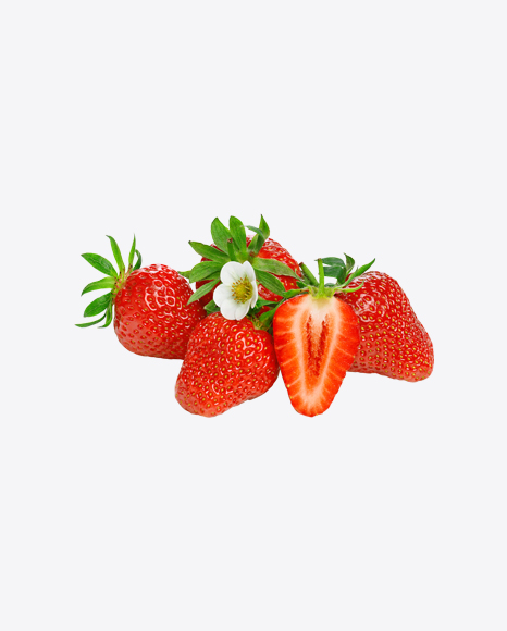 Strawberries Set PNG